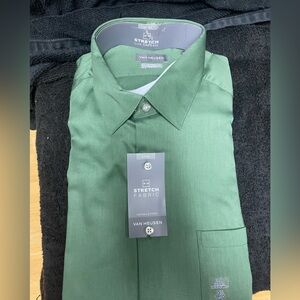 Green dress shirt